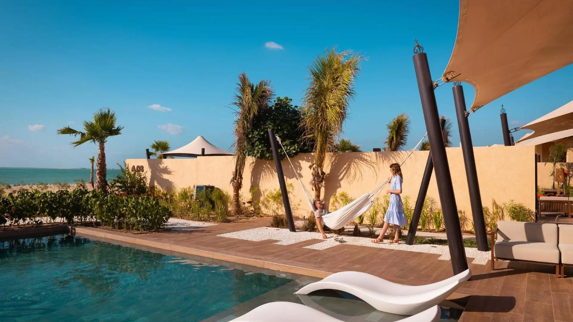 Resort Bab Al Nojoum Hudayriyat Villas Abu Dhabi Verenigde Arabische Emiraten